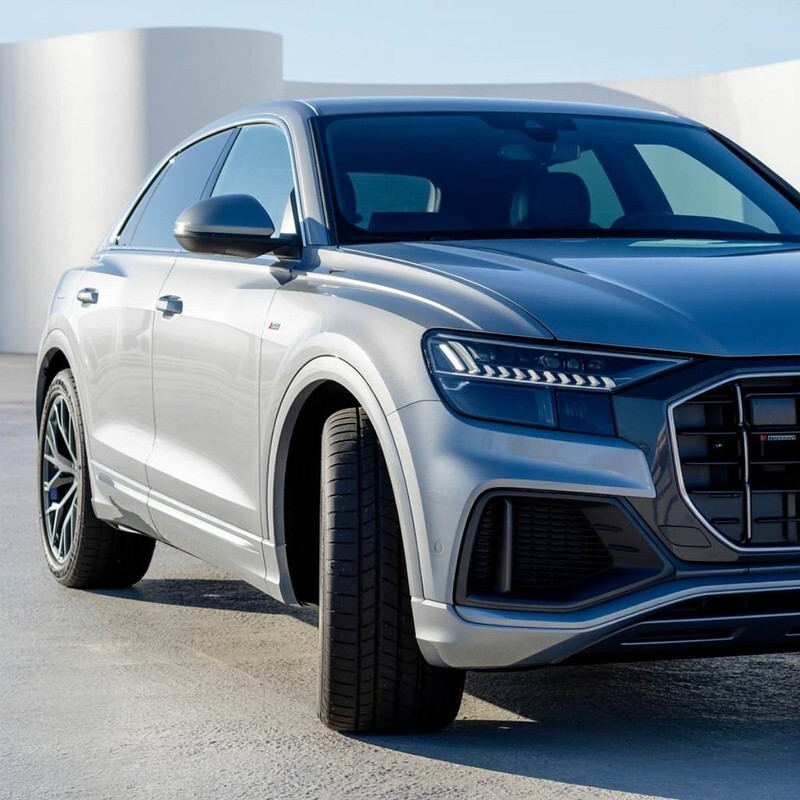 Silver Audi Suv-Audi certified collision center