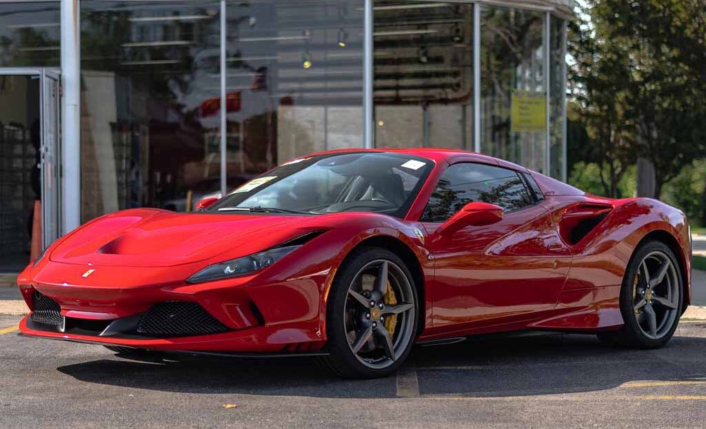 The Ultimate Paint Shop Red Ferrari 