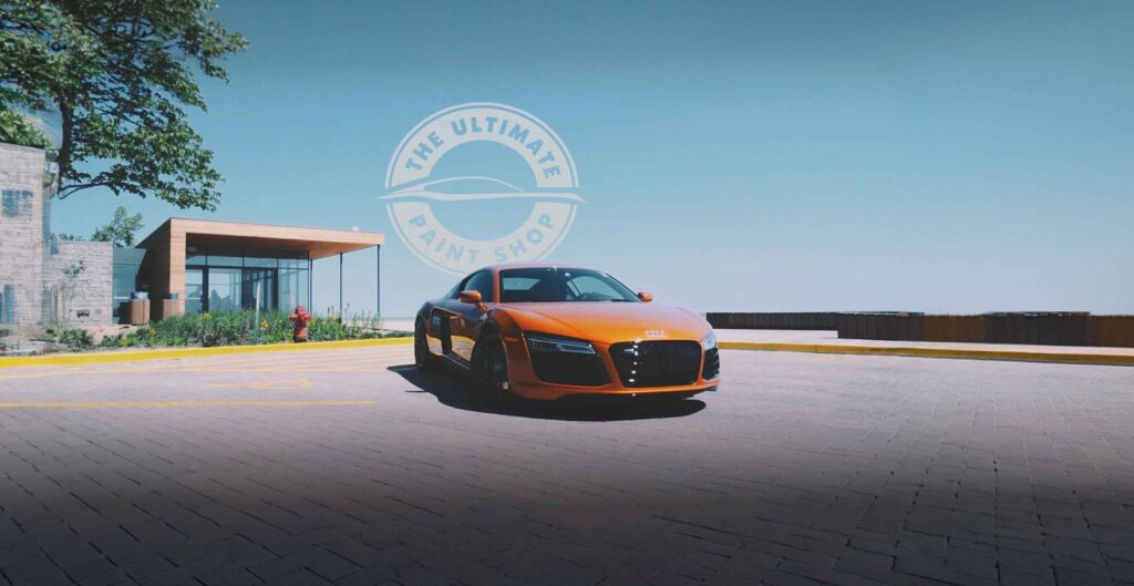 Certifications - Audi Certified Collision Repair Orange R8