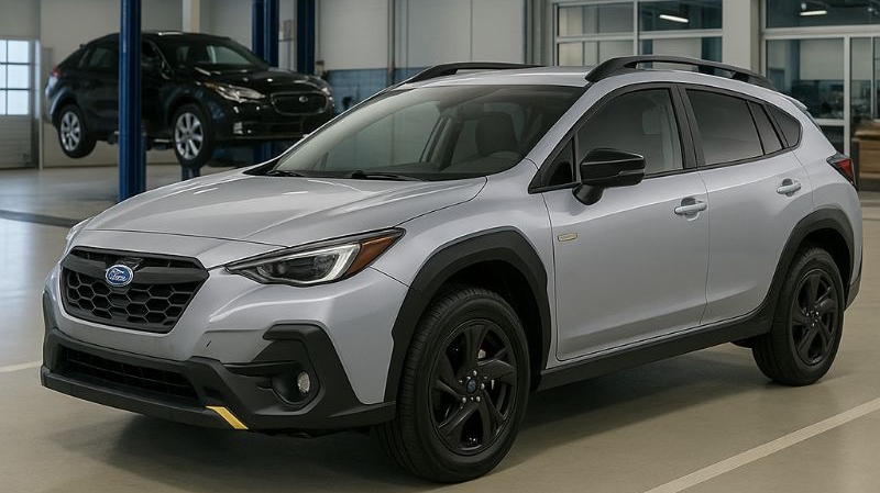 Fender Repair subaru in bodyshop